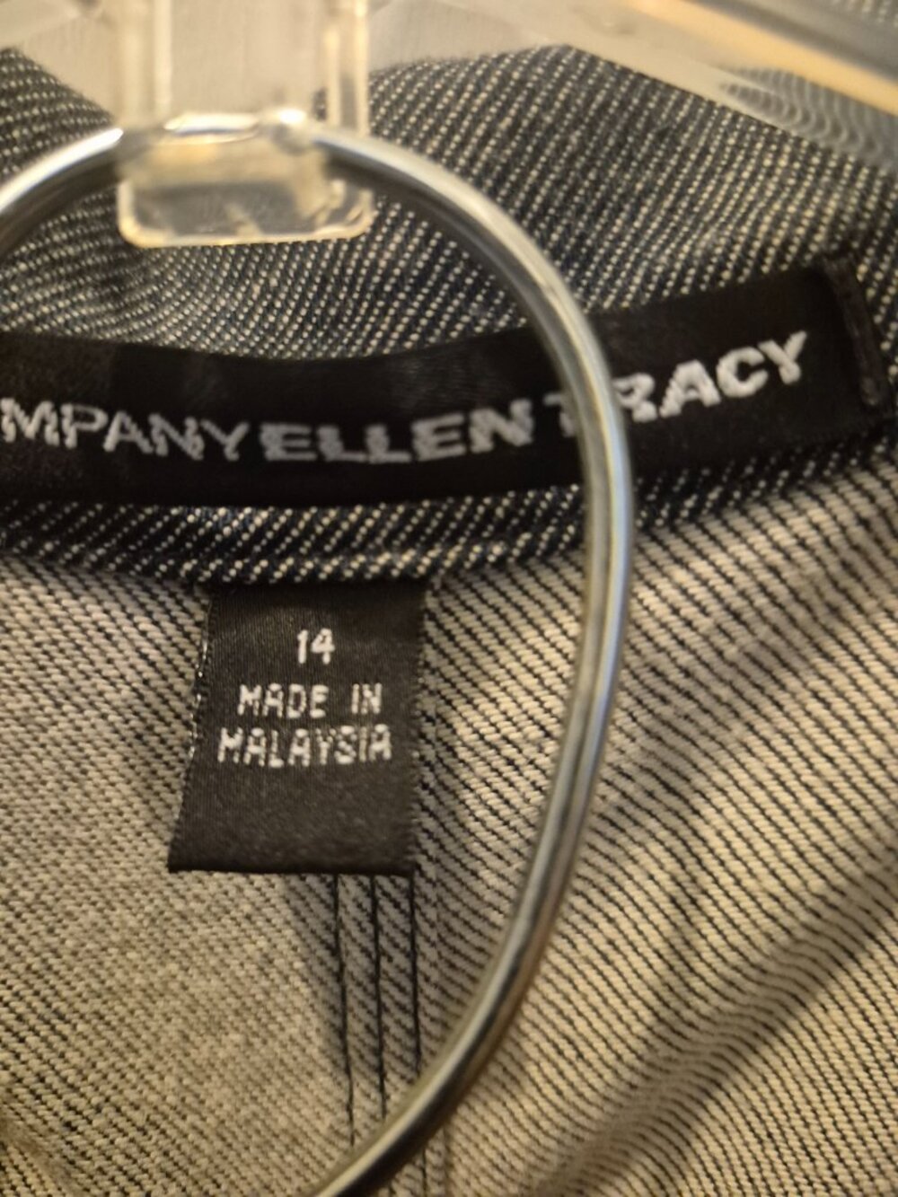 Vintage Company Ellen Tracy Denim Pantys Suit - Picture 8 of 14